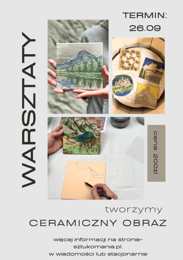 Warsztaty CERAMICZNY OBRAZ 21.10