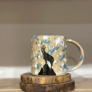 Kubek TATRZAŃSKA KOLEKCJA kozica niebieski