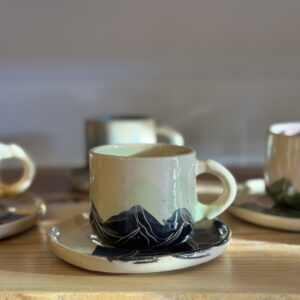 Filiżanka GÓRY zielone 200ml