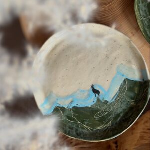 Talerz Tatry z kozicą