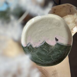 Talerz Tatry z owcą