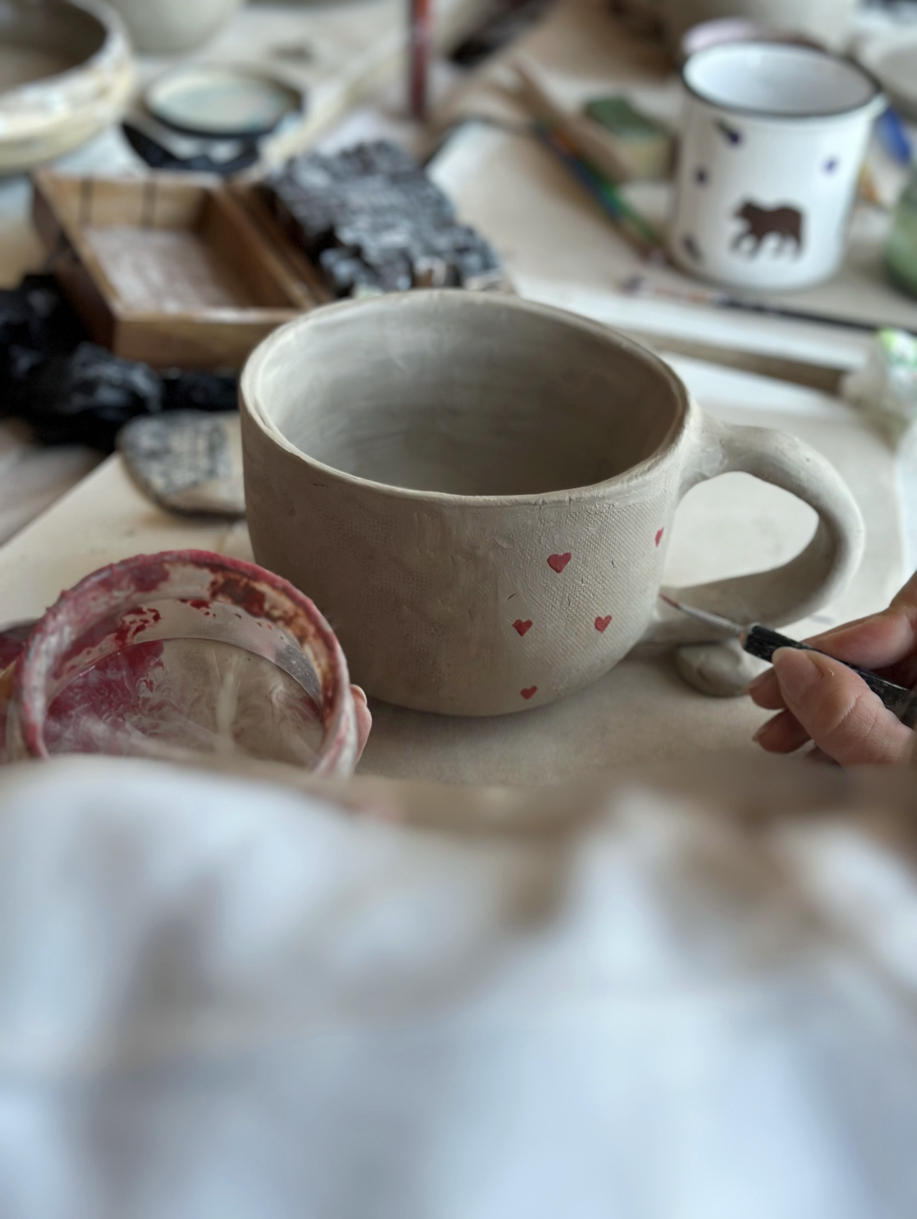 WALENTYNKOWE WARSZTATY CERAMICZNE 13.02