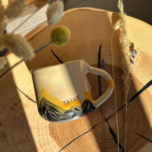 Kubek TATRY zółte 300 ml