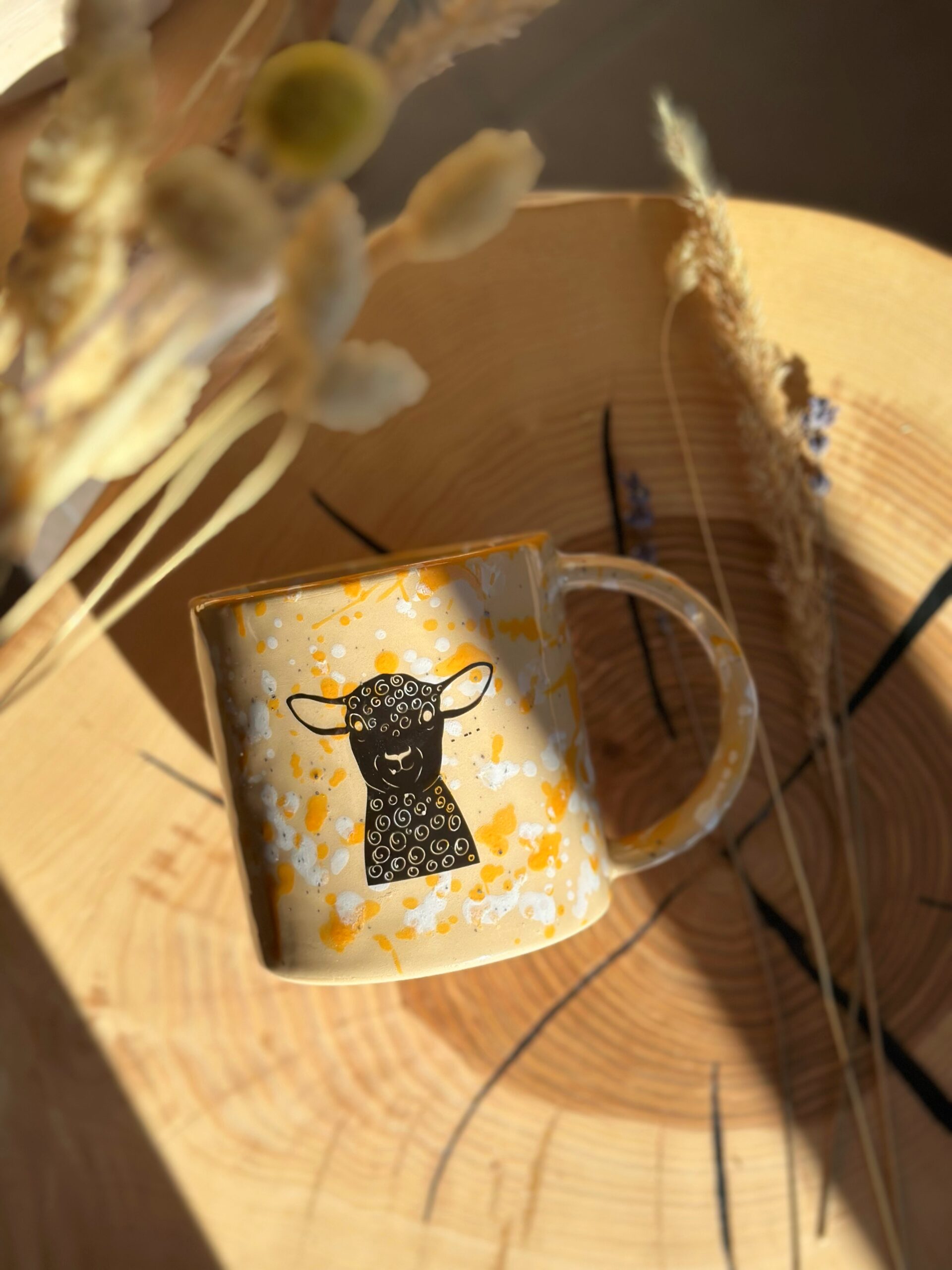 Kubek TATRZAŃSKA KOLEKCJA owca przy zachodzie słońca