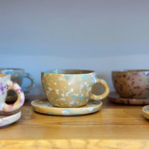 Filiżanka ciapki niebieskie 300ml