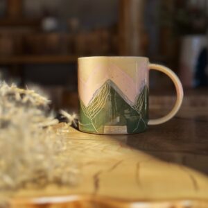 Kubek TATRY wiosenne róż