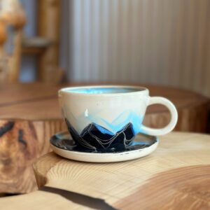 Filiżanka TATRY niebieskie niebo 330ml