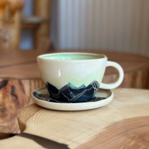 Filiżanka TATRY zielone niebo 330ml